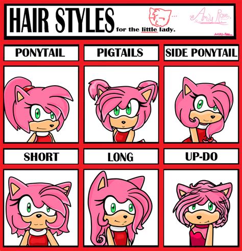 amy rose hairstyles|amy rose hair styles reddit.